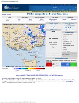 melbourne weather radar 512