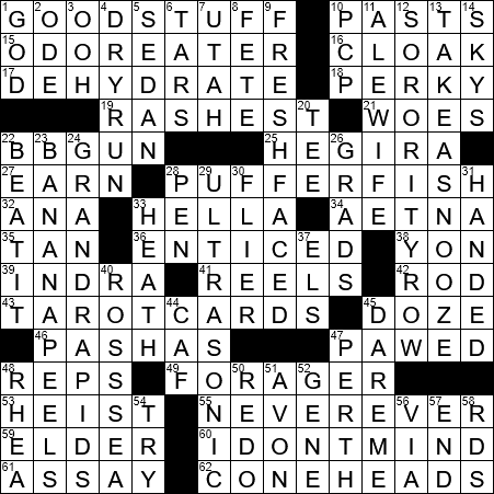 member of the herring family crossword clue