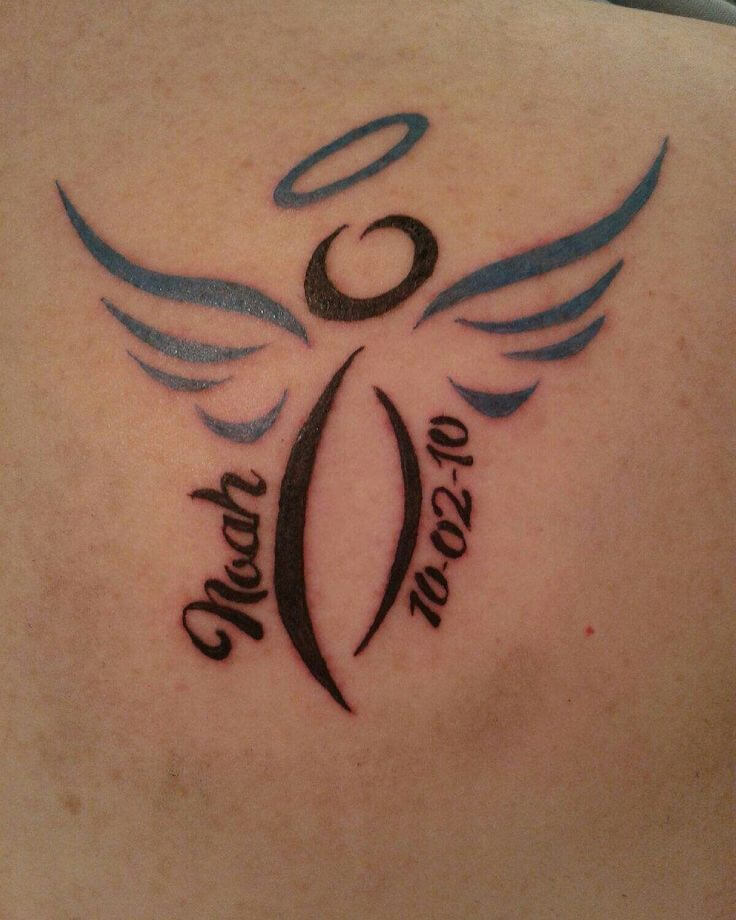 memory angel tattoos