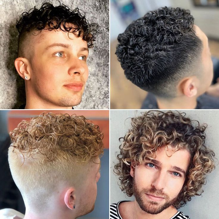 men perm hairstyle