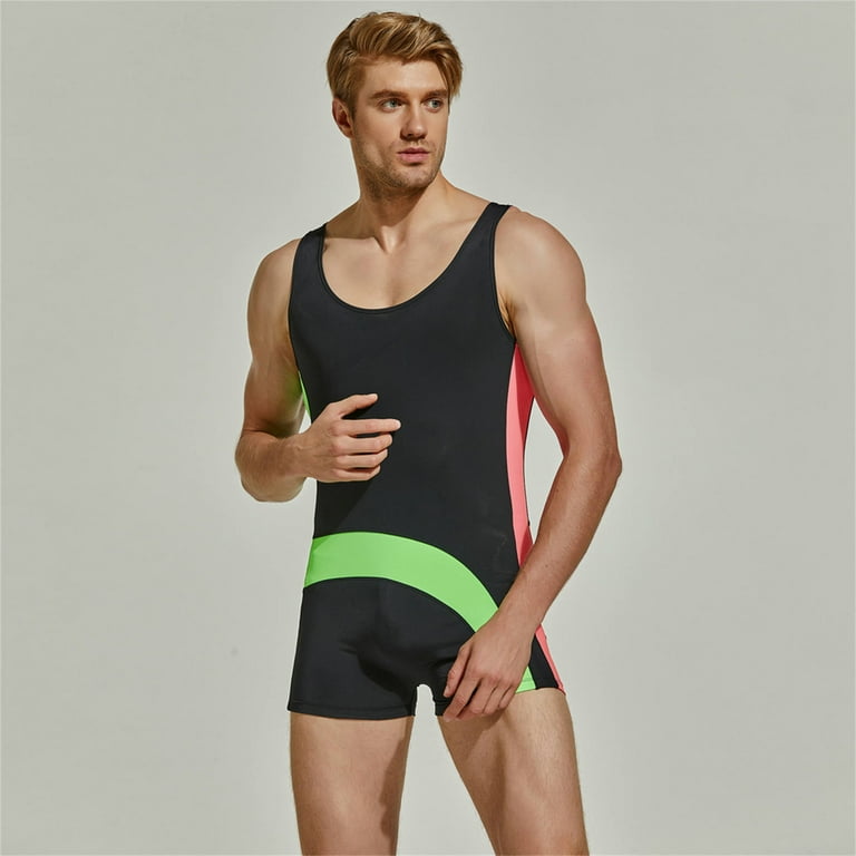 mens one piece swim