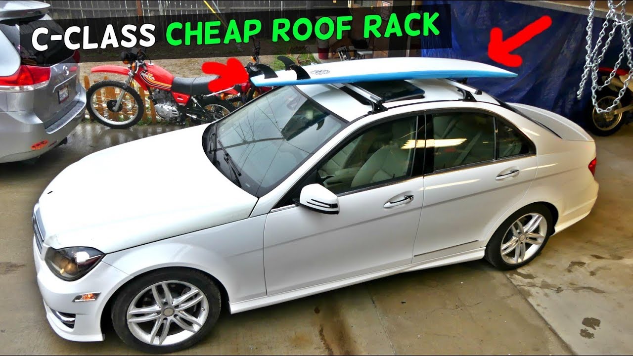 mercedes c class roof bars