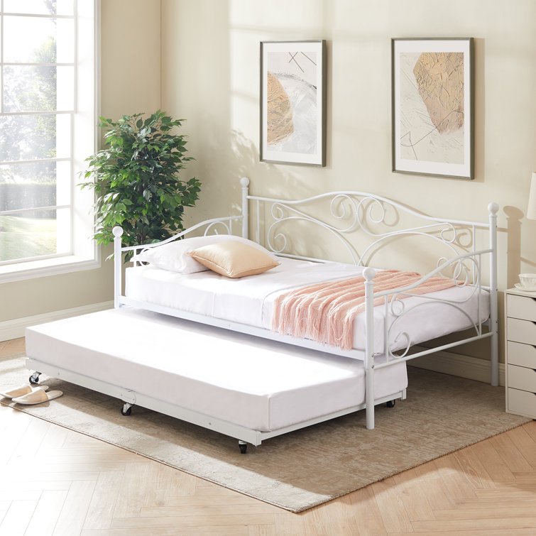 metal daybed with trundle