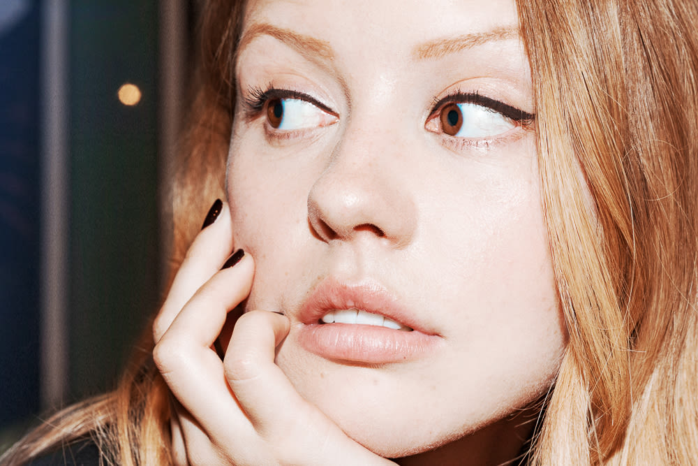 mia goth eyebrows