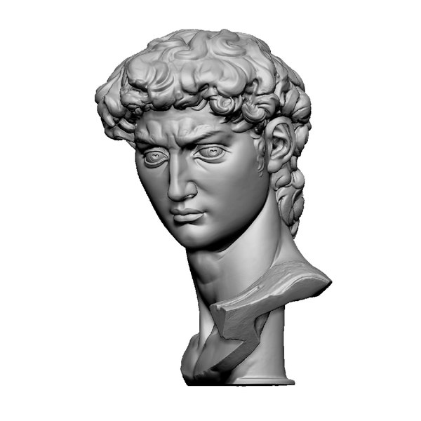 michelangelo david 3d model