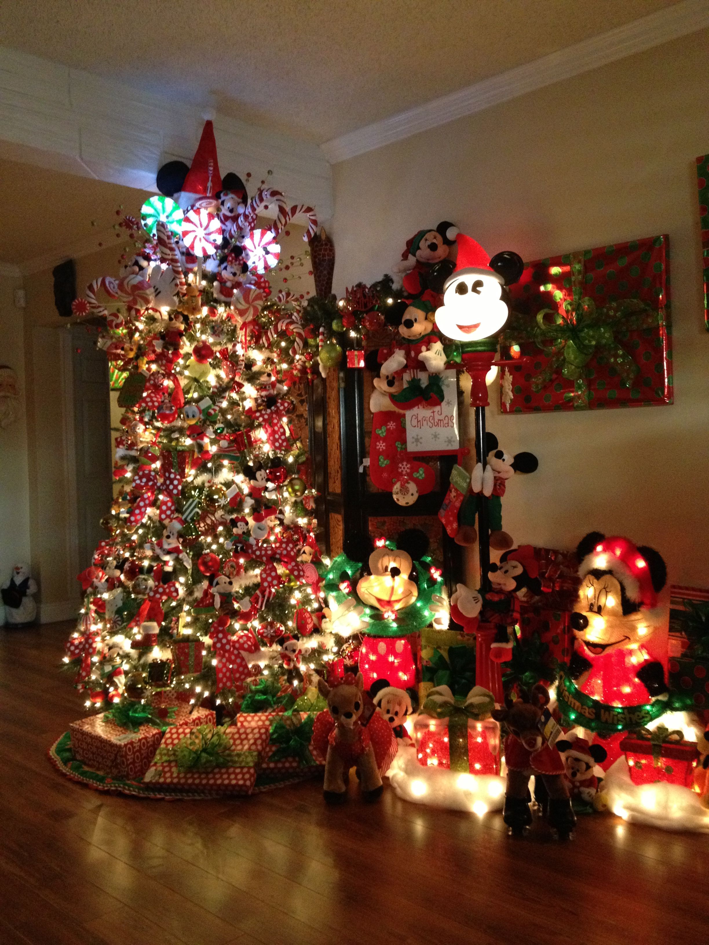 mickey and minnie christmas decorations