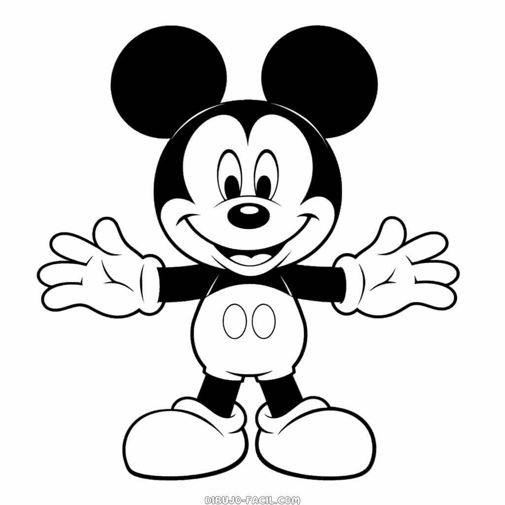 mickey mouse dibujo