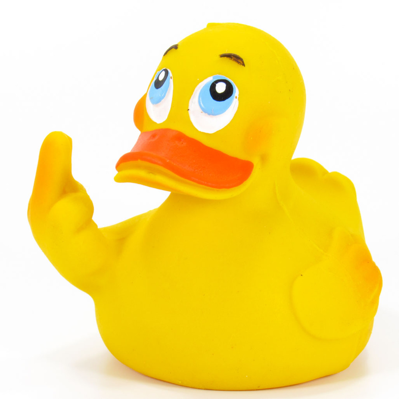 middle finger duck