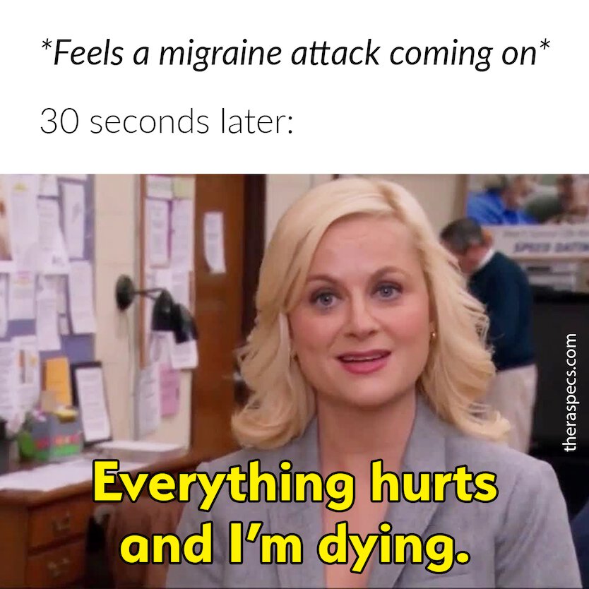 migraine headache meme