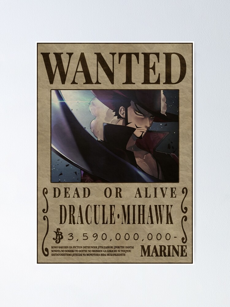 mihawk bounty