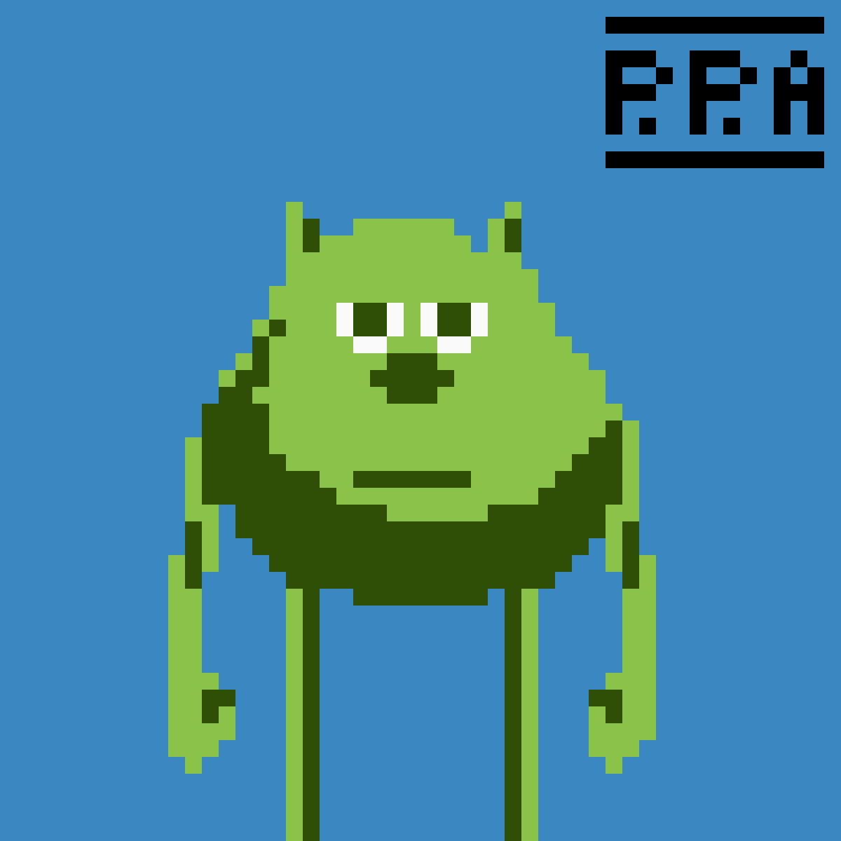 mike wazowski pixel