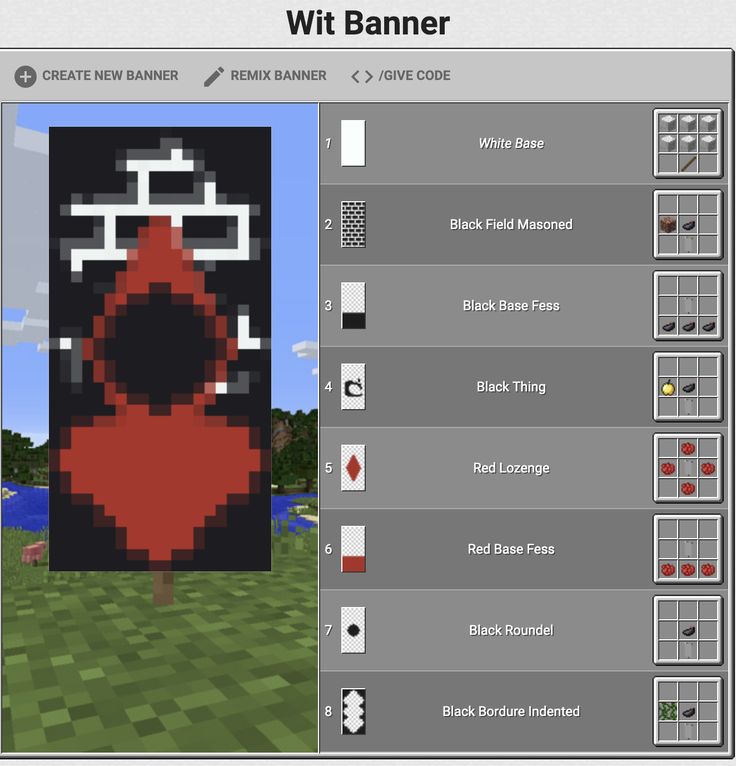 minecraft banners ideas