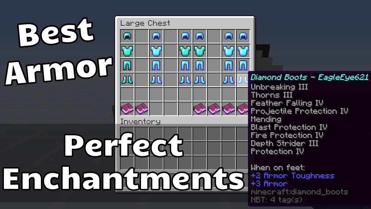 minecraft chest plate enchantments