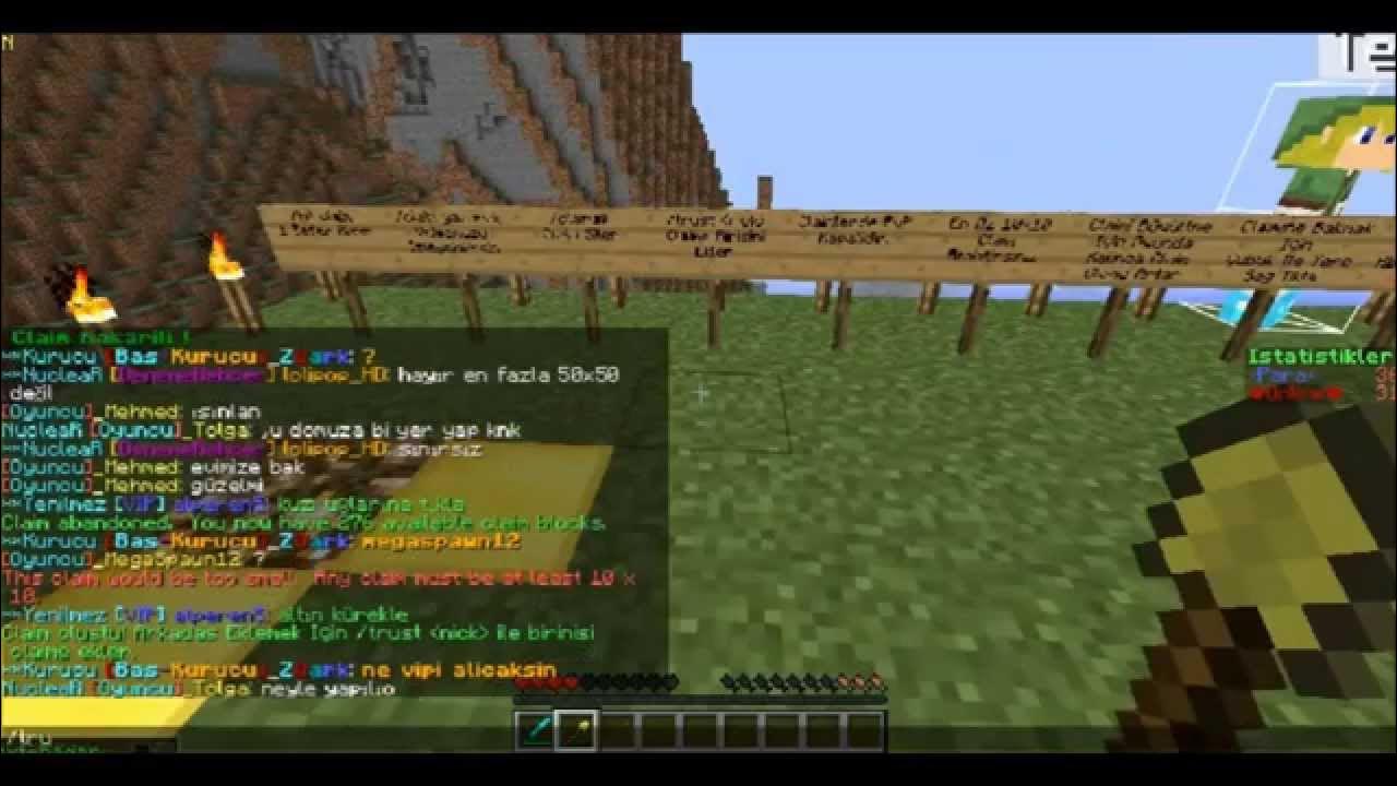 minecraft claim atma