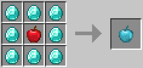 minecraft diamond apple