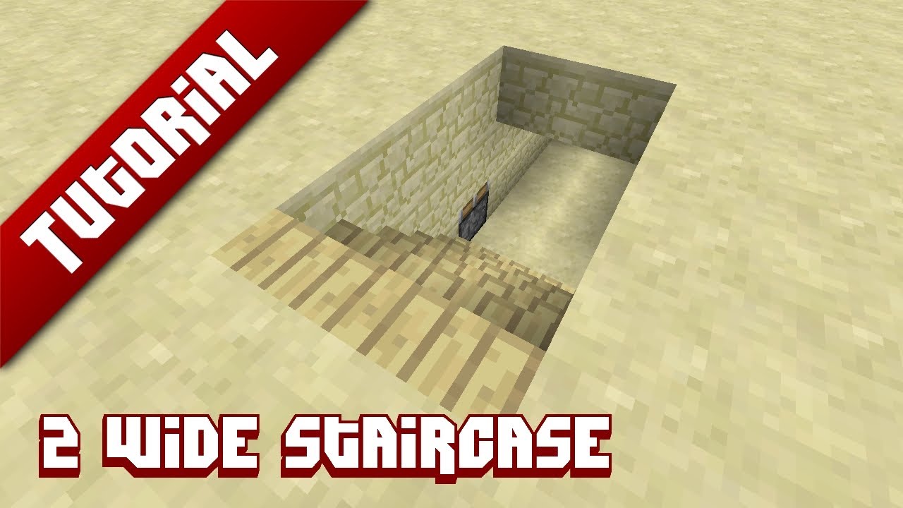 minecraft hidden staircase