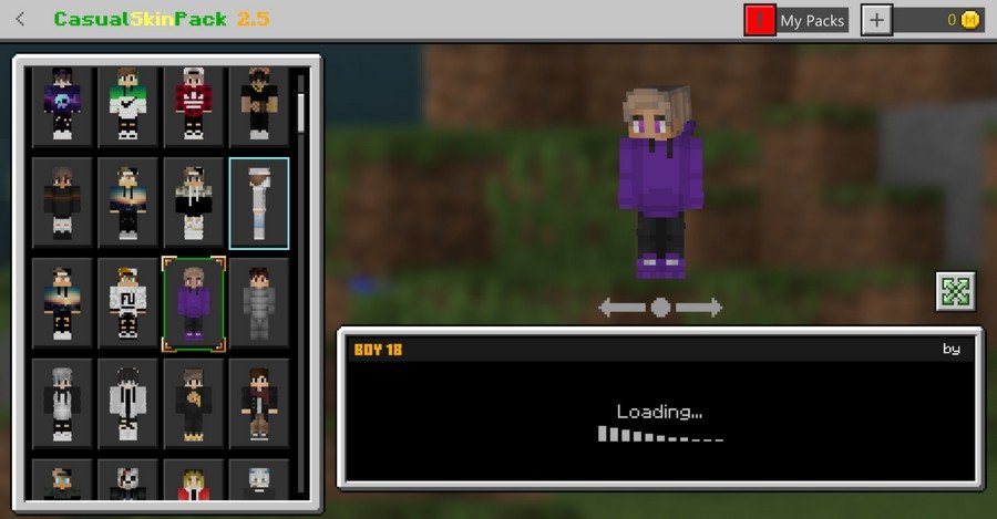 minecraft pocket edition skin packs