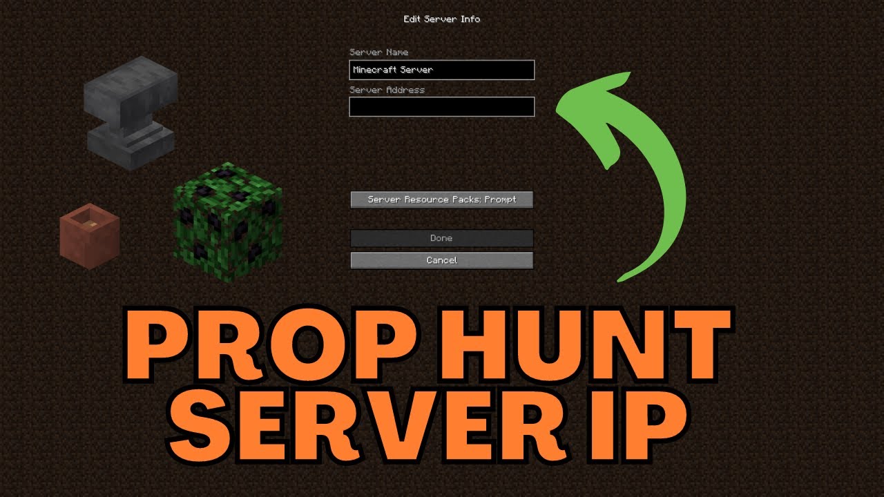 minecraft prop hunt servers