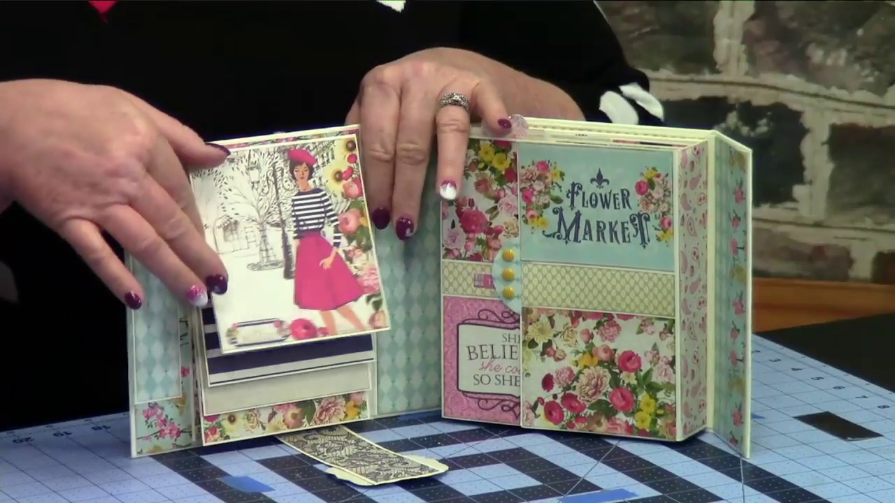 mini scrapbook album