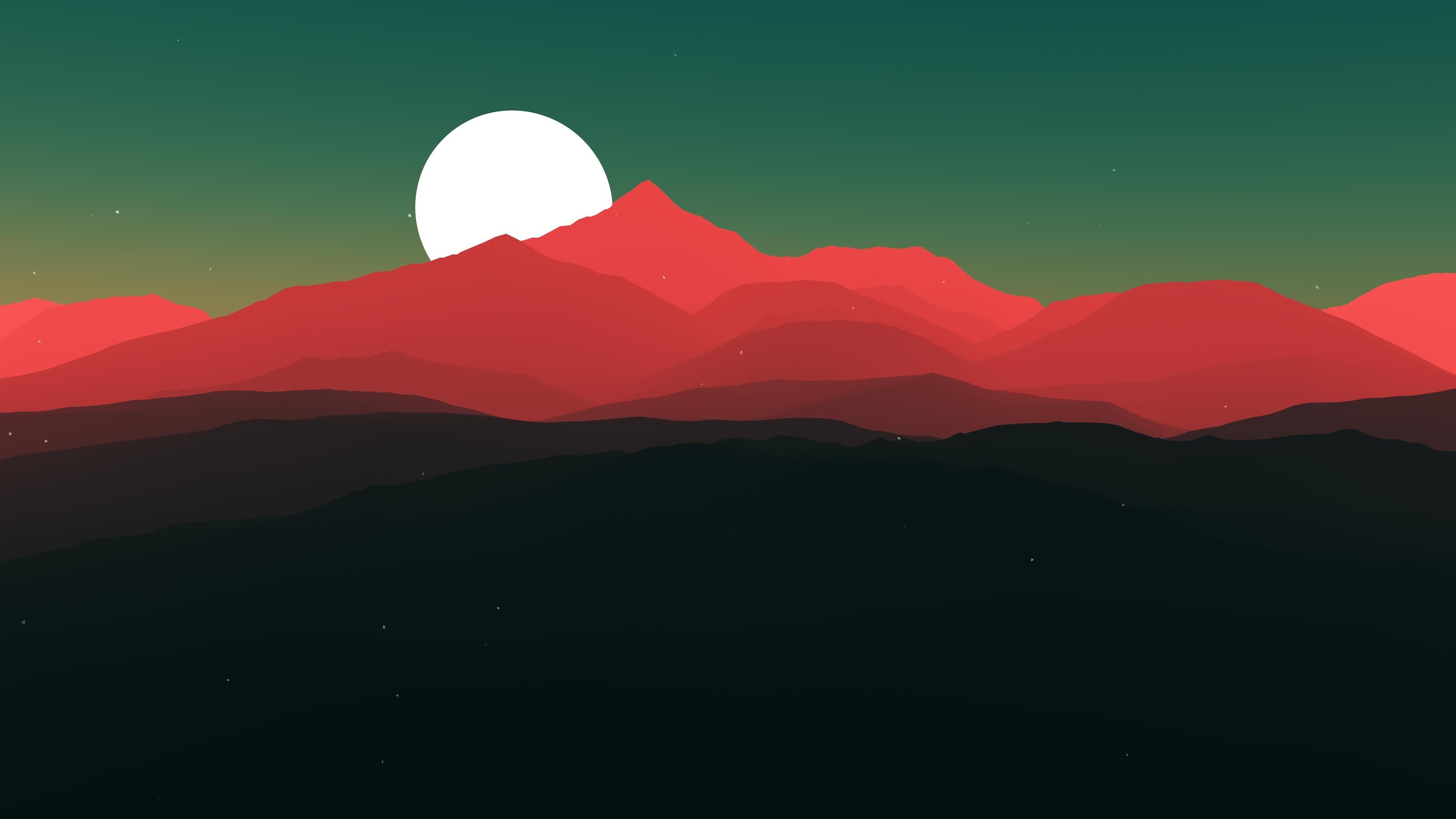 minimalistic 4k wallpaper