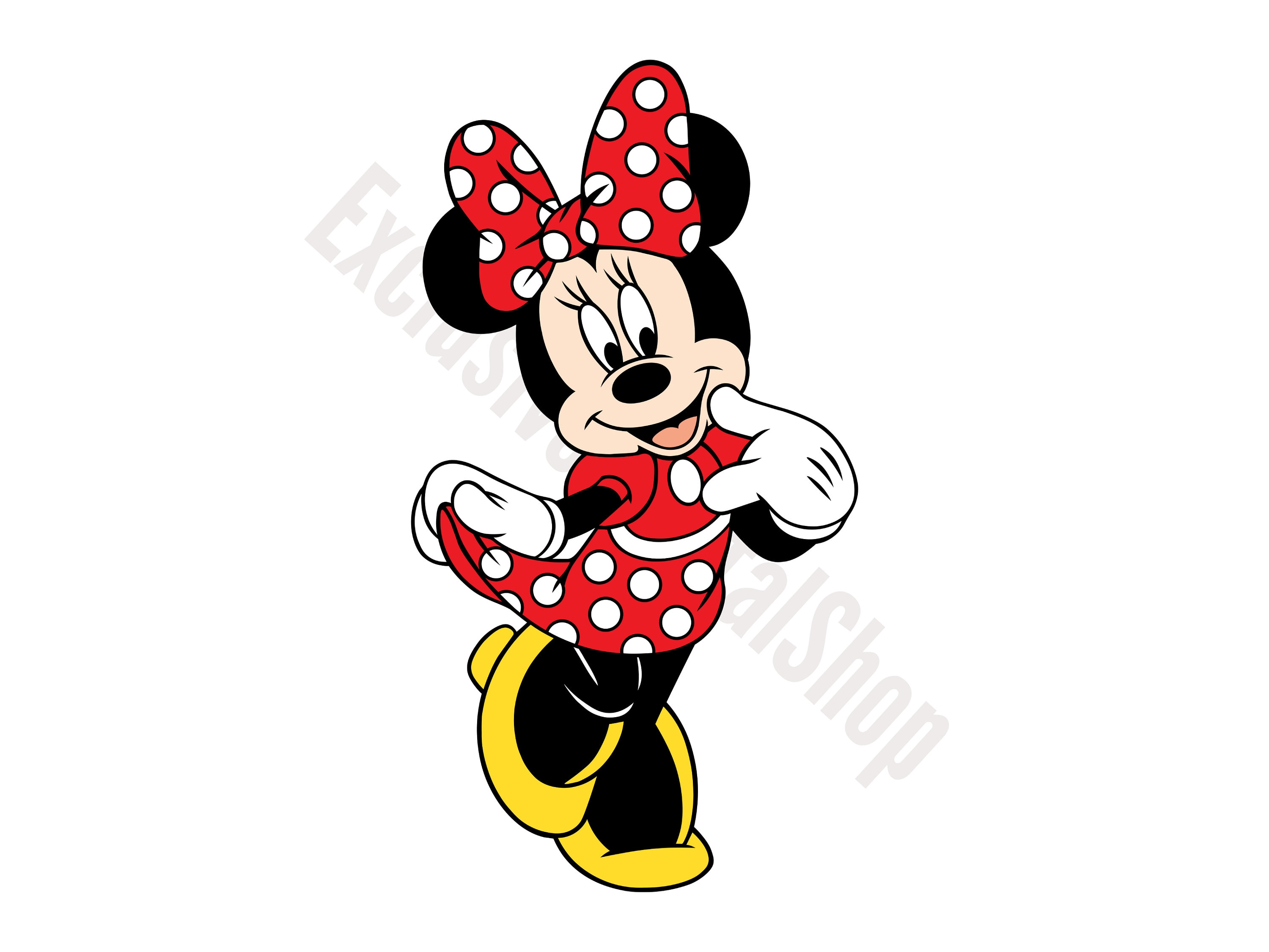 minnie mouse vector images