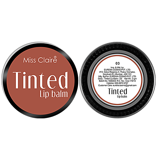 miss claire tinted lip balm