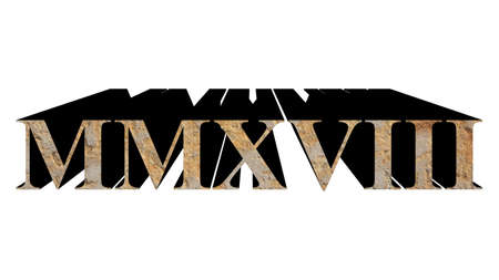 mmxviii roman numeral