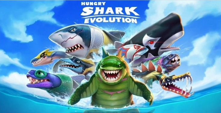 mod game hungry shark evolution