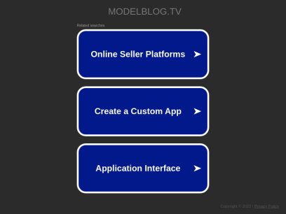 modelblog tv