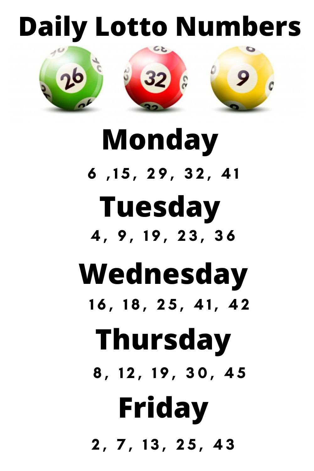 monday nights lotto numbers