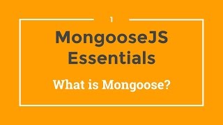 mongoosejs