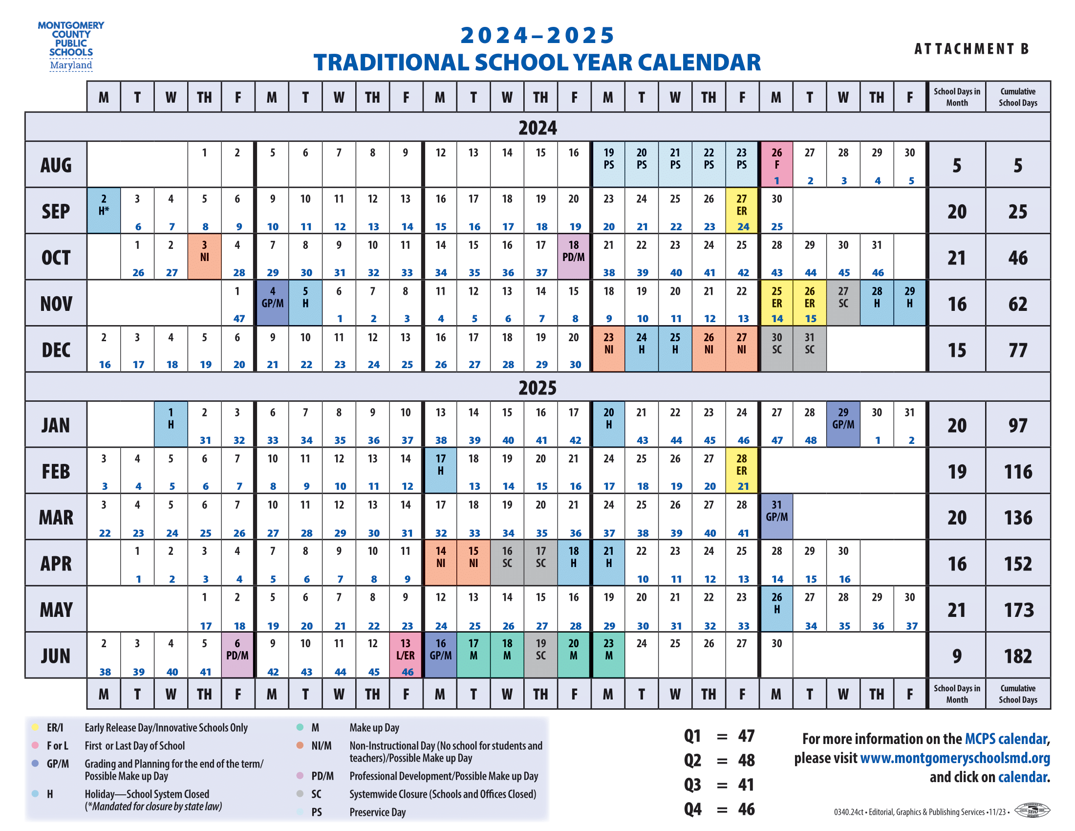 montgomery county schools calendar 2023-24