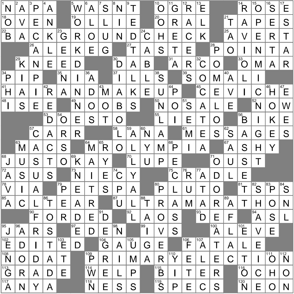 more dashing crossword clue