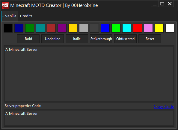 motd creator