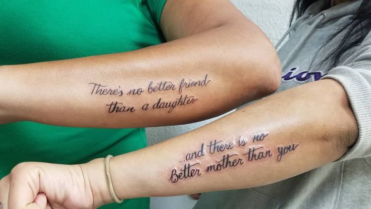 mother tattoo quotes for daughter