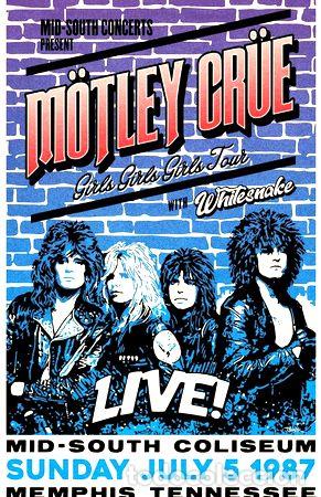 motley crue tour 1987