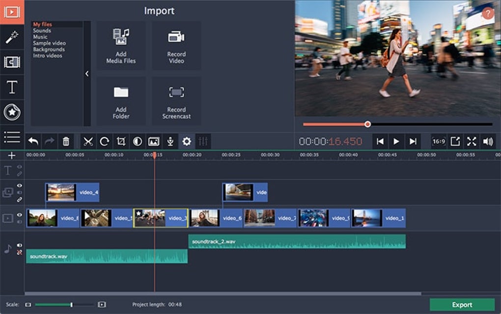 movavi video editor