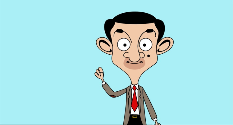 mr bean cartoon animated