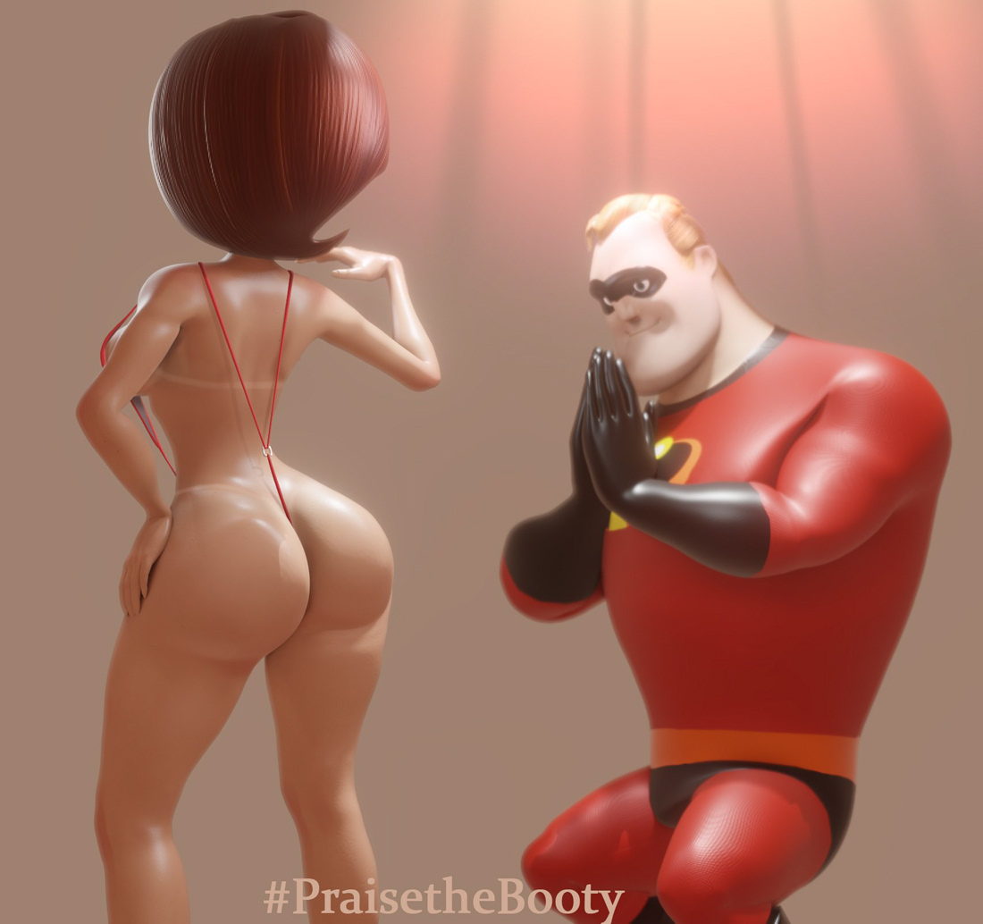 mrs incredible naked