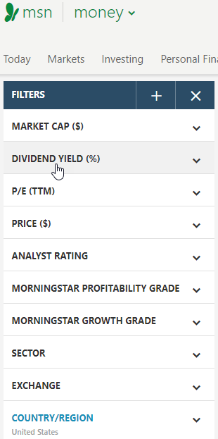 msn money stock market usa