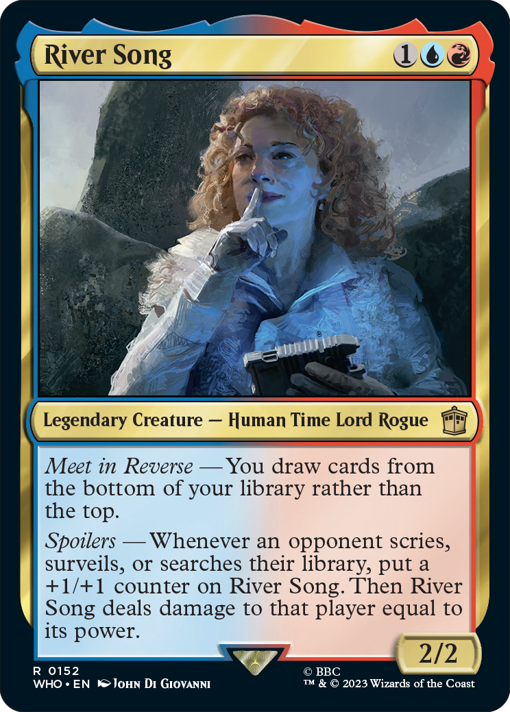 mtg doctor who spoilers