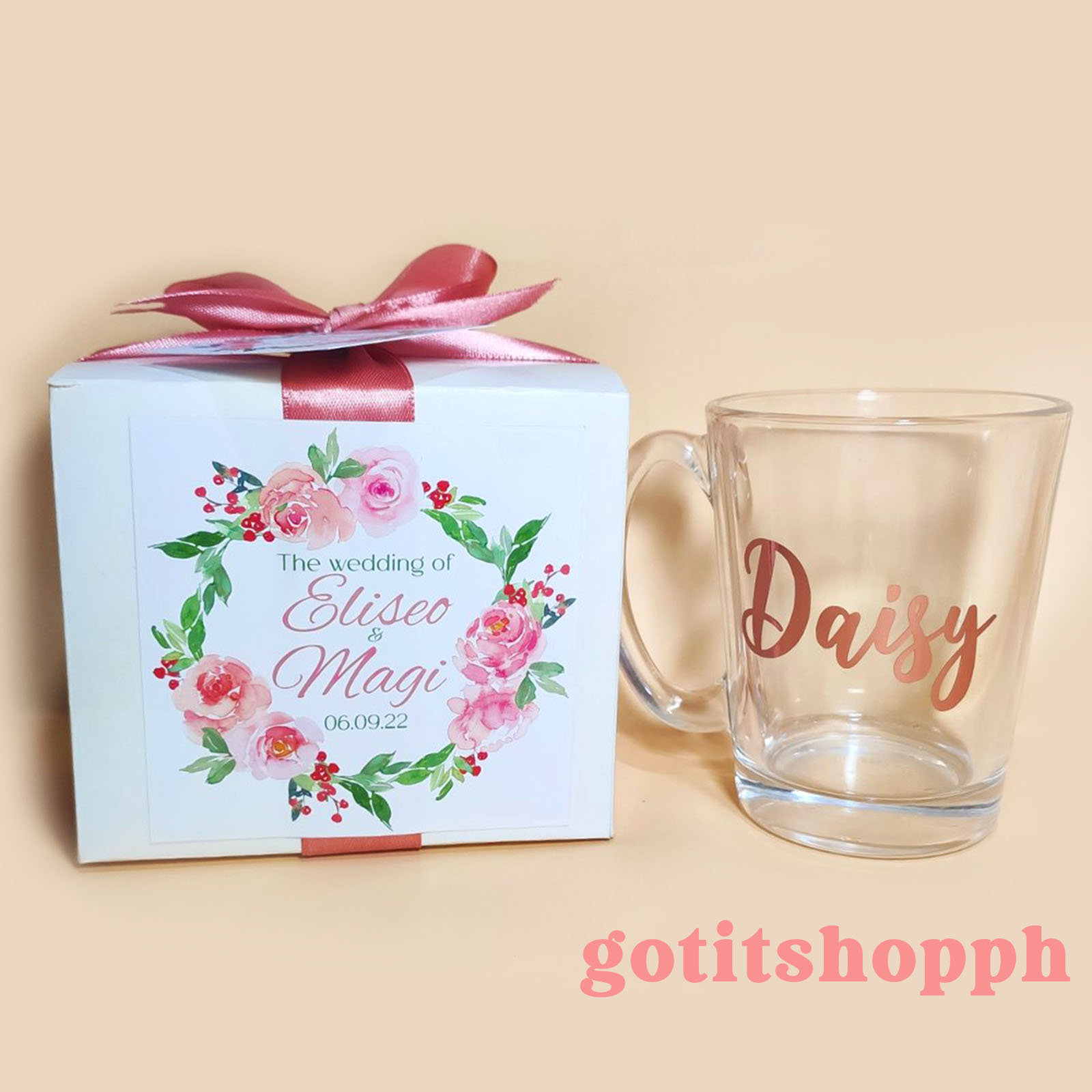 mug souvenir for wedding