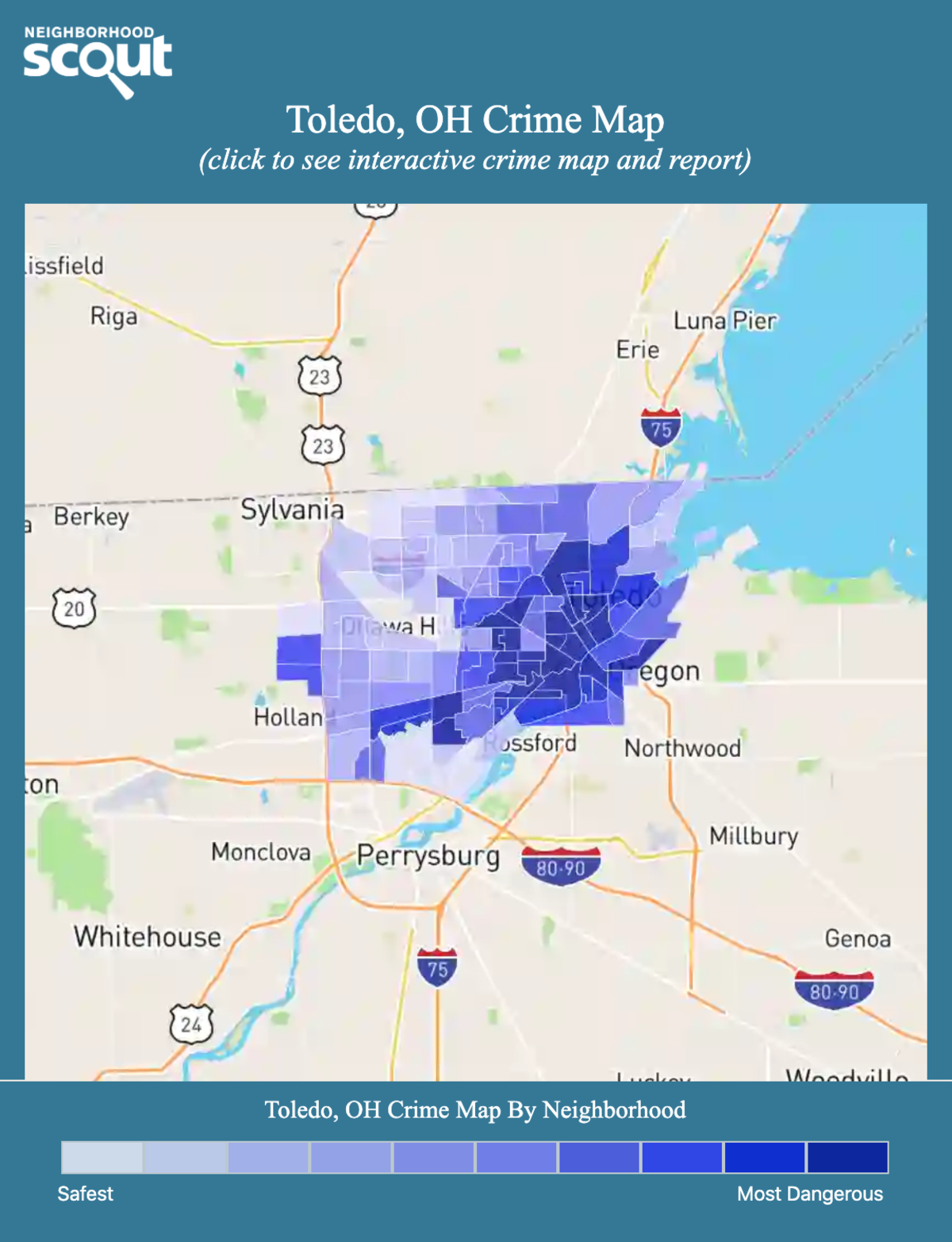 murder rate in toledo ohio