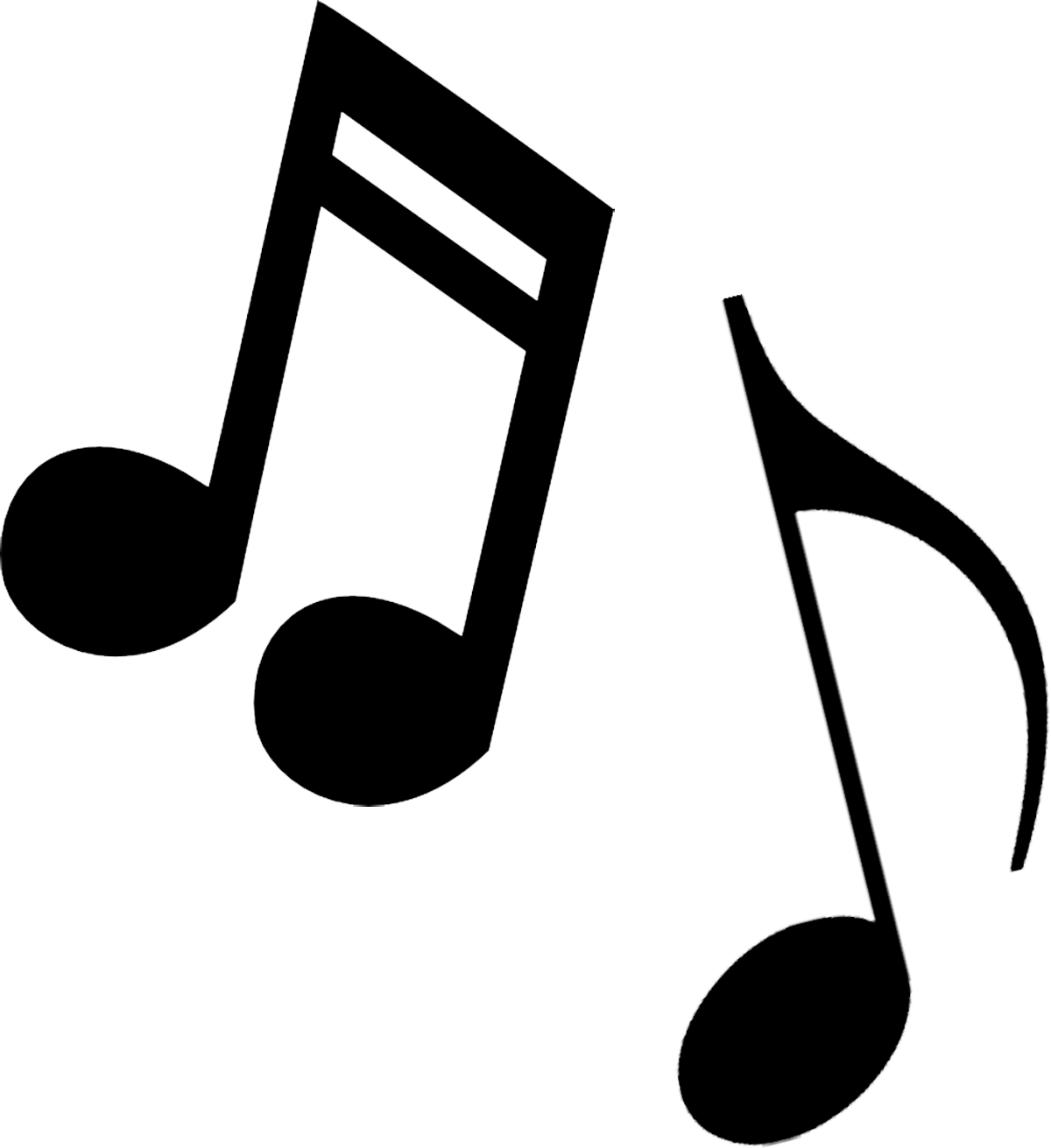 music notes clipart free