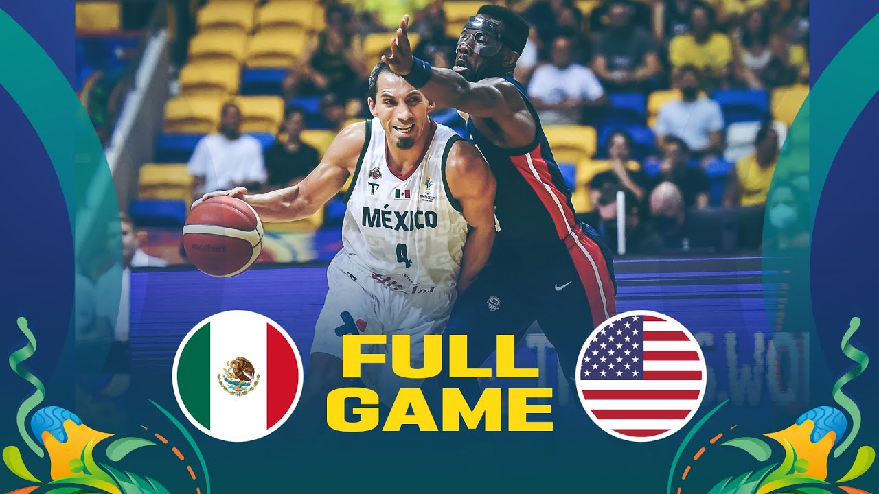 méxico vs usa basketball en vivo