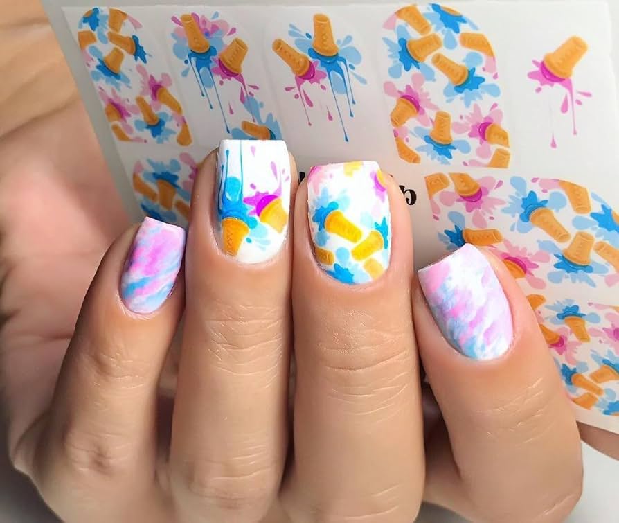 nail water decals