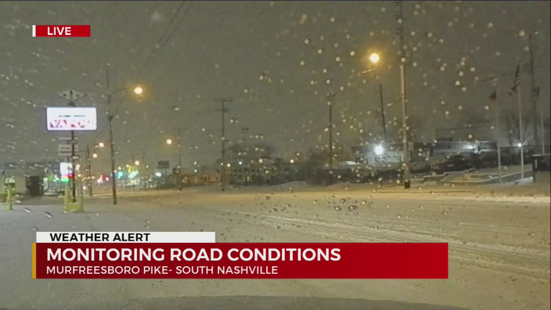 nashville roads closed today