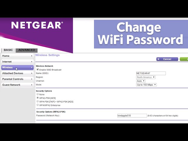 netgear nighthawk password reset