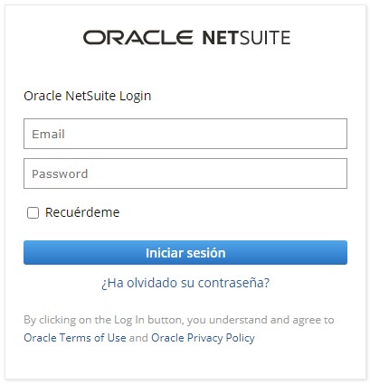 netsuite login