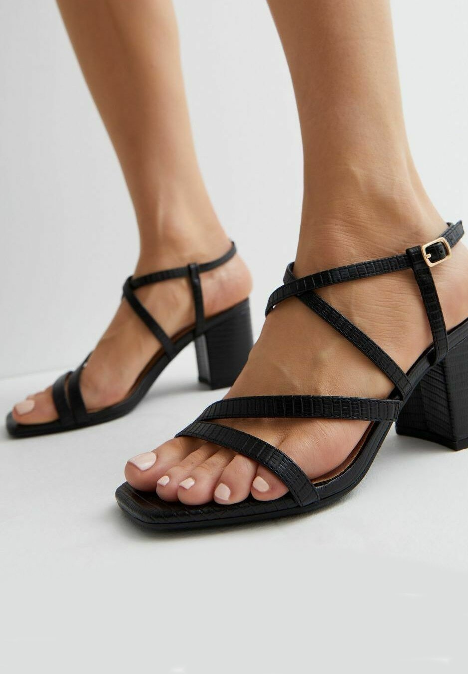 new look sandals block heel